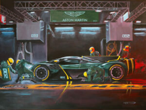 ASTON MARTIN Valkyrie AMR Pro _ Œuvre originale