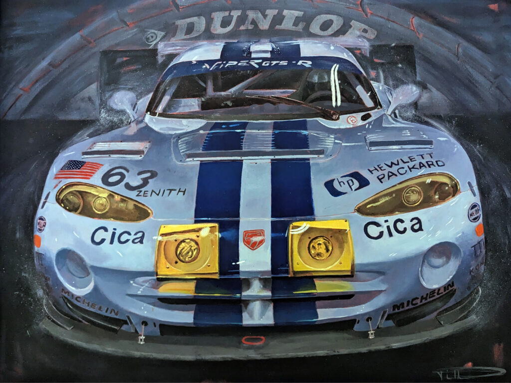 DODGE Viper GTS-R 24h du Mans 97 _ Œuvre originale