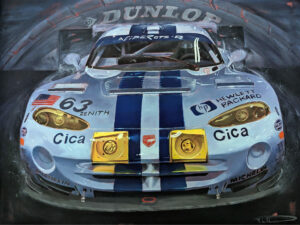DODGE Viper GTS-R 24h du Mans 97 _ Œuvre originale