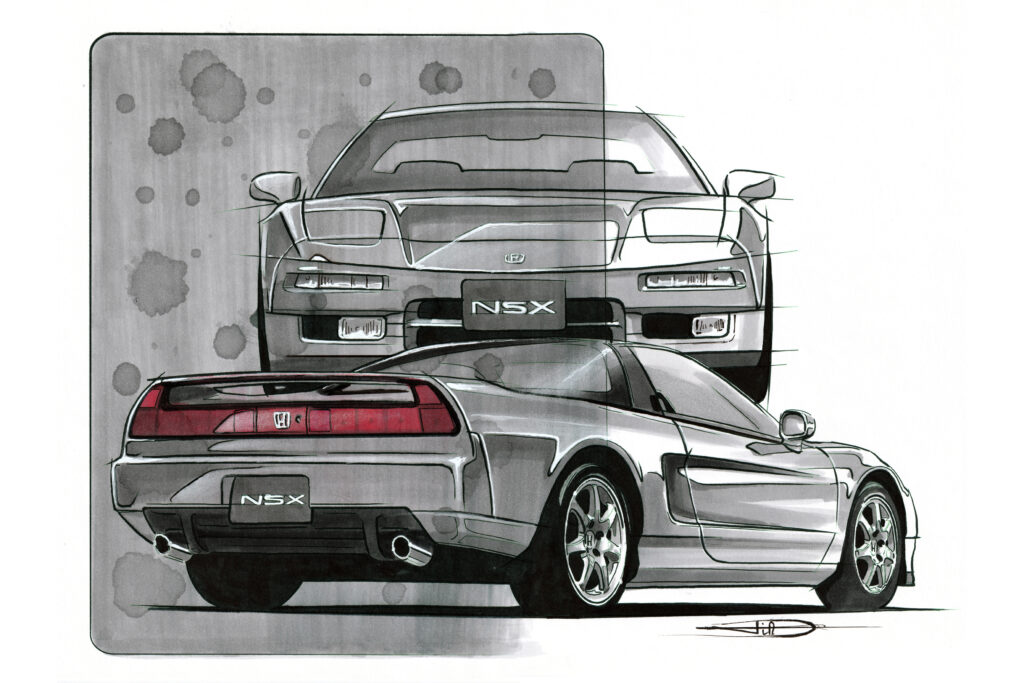Honda NSX _ Œuvre originale