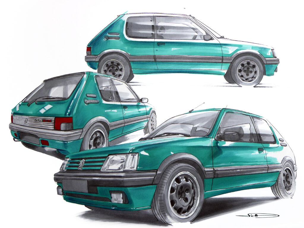 PEUGEOT 205 GTI Griffe