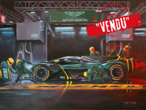 ASTON MARTIN Valkyrie AMR Pro _ Œuvre originale