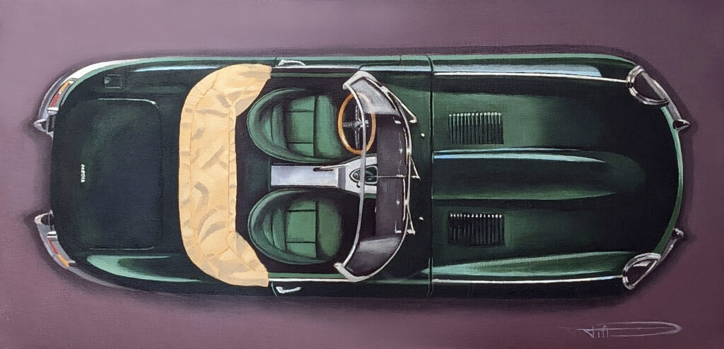 JAGUAR Type E _ Œuvre originale