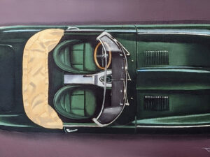 JAGUAR Type E _ Œuvre originale