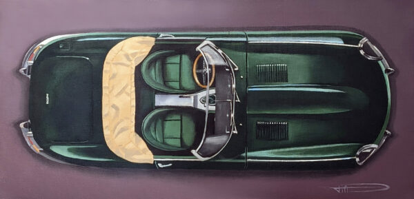 JAGUAR Type E _ Œuvre originale