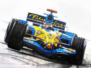 Renault R25 F1 _ Œuvre originale