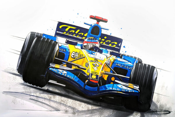 Renault R25 F1 _ Œuvre originale