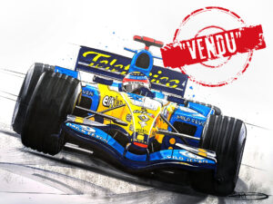 Renault R25 F1 _ Œuvre originale