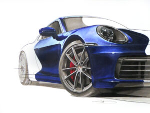 PORSCHE 911 (992) Carrera 4s