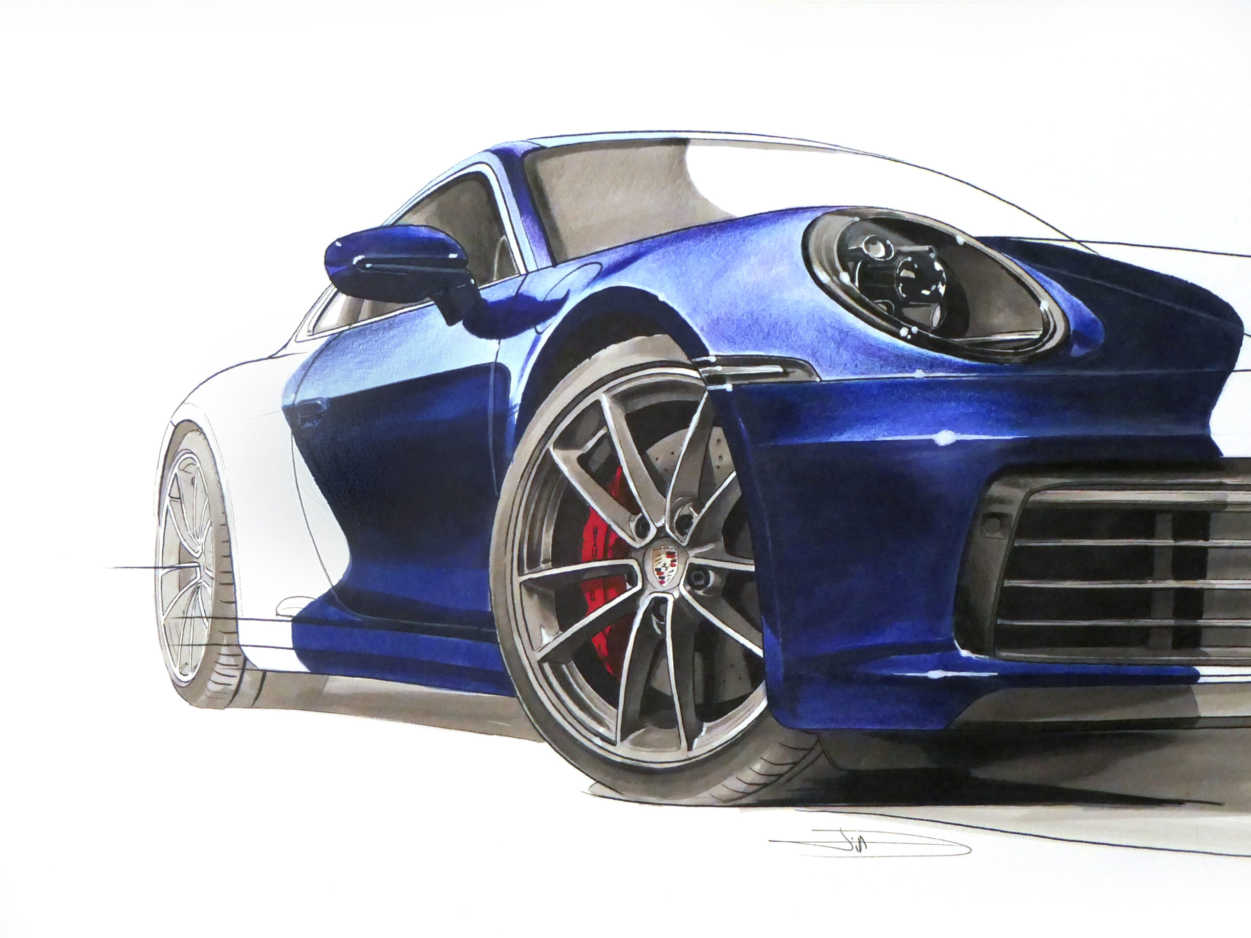 PORSCHE 911 (992) Carrera 4s